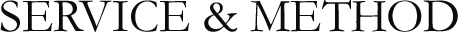 ニューヨークの設計・施工 サービス＆メソッド SERVICE & METHOD